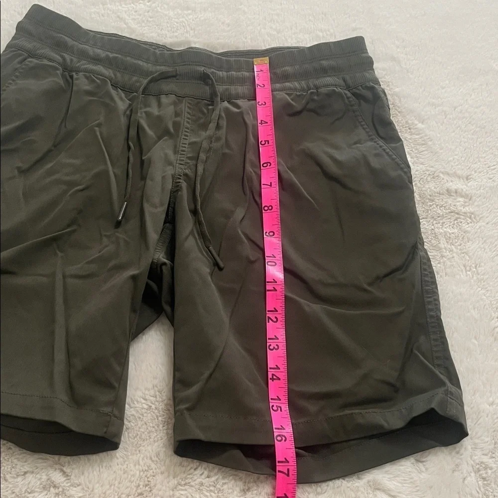 The North Face womens Dark Green Athletic Shorts